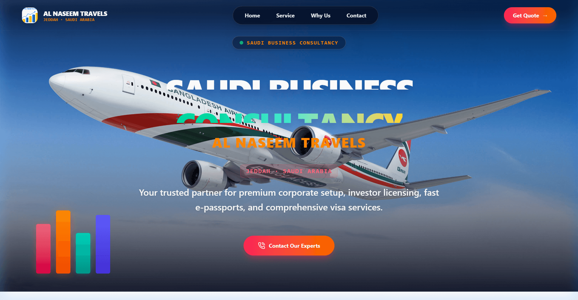 Al Naseem Travels: Saudi Business Hub